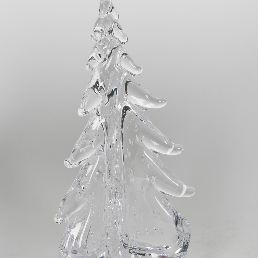 Simon Pearce Hand Blown Glass Christmas Tree EBTH